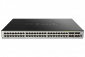 D-Link DGS-3630-52TC/SI xStack Layer 3, 44x 10/100/1000 BASE-T, 4x Combo 1000BaseT/SFP, 4x 10GE SFP+