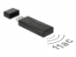 BEZPRZEWODOWA KARTA SIECIOWA USB DELOCK AC1200 DUAL BAND 1 WEWNĘTRZNA ANTENA