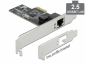 KARTA PCI EXPRESS X1-&gt;LAN 2.5GB ŚLEDŹ LOW PROFILE DELOCK