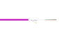 Kabel światłowodowy wielomodowy uniwersalny 12G OM4 50/125, Dca, LSOH, 1500N, A/I-DQ(ZN)BH, fioletowy