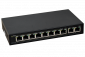 Pulsar S108 switch 10-portowy PoE dla 8 kamer IP
