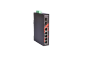 LNP-0702C-SFP-T  7-portowy przemysłowy switch 4x10/100Tx (30W/port), 1x10/100Tx, + 2x100/1000 SFP, temp. pracy od -40°C do 75°C