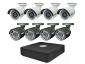 Kompletny zestaw do monitoringu 8 kamer HD 2,8mm IR 20m IP66, 1TB