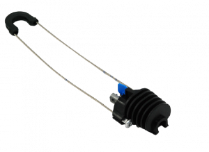 Uchwyt odciągowy do kabli światłowodowych z linką nośną (3-5.5 mm) I-05.PAT
