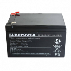 Akumulator AGM Europower EP12-12 12V 12Ah 