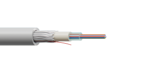 FIBRAIN kabel światłowodowy EXO-D0 SM 24J G.657A1 CT TUBA 2,5 1300N LSOH SZARY