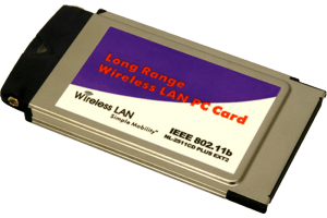 Long Range LAN PC Card