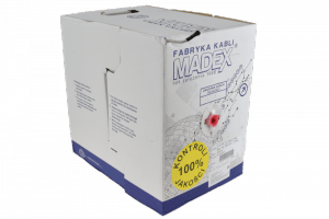 MADEX Ultralink U/UTP kat.5e PCV 305m 4x2x0,5 szary
