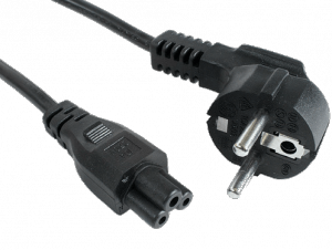 Kabel zasilający IEC320 C5 (koniczynka)