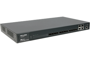 TP-Link TL-SG5412F Gigabitowy przełącznik zarządzalny, 12 slotów SFP, 4 porty combo-RJ45 1Gb/s