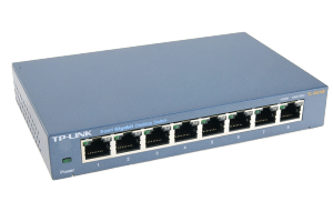 TP-Link TL-SG108 Przełącznik typu desktop, 8 portów 10/100/1000Mb/s