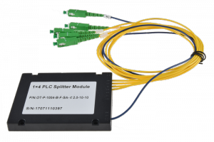 Splitter PLC 1:4 SC/APC BlackBox ABS