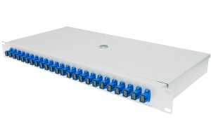 Kompletna przełącznica 1U 24xSC/PC simplex (24J)