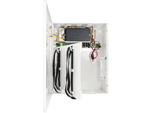 Pulsar S98-CRB switch 9-portowy PoE dla 8 kamer IP z podtrzymaniem bateryjnym i miejscem na NVR