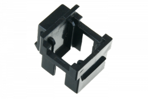 Adapter keystone pod adapter światłowodowy SC simplex / LC duplex czarny