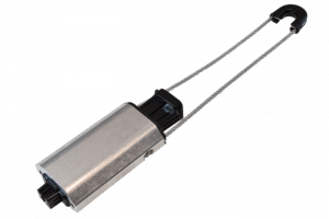 Uchwyt odciągowy dla kabli samonośnych 8-12mm ALU z blokadą v2