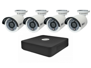 Kompletny zestaw do monitoringu 4 kamery HD 2,8mm IR 20m IP66, 1TB v2