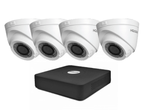 Kompletny zestaw do monitoringu 4 kamery HD 2,8mm-12mm, 1TB